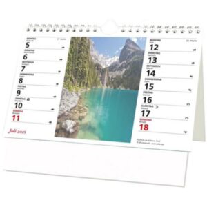 Tischkalender Bild 21,5 x 20,5 cm