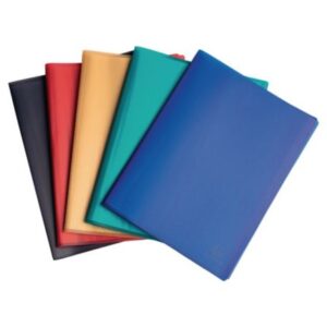 Präsentationsbuch Exacompta, weiche Bindung, Farbenmix, 40 Hüllen, 5 Stk. /Pack