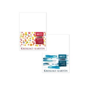 Zeichenpapier Krpa, A4, 180g, weiß, 10 Blatt/Packung