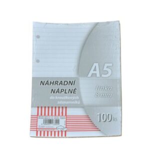 Krpa Block für Ringordner, A5, 100 Blatt/Pack