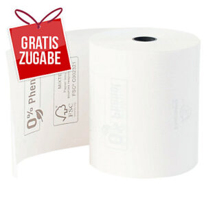 Exacompta 43828E Quittungsrolle Therm, 80x70mm, 72m lang, 5 Stück
