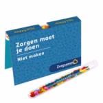 Faltkarte mit gefülltem Reagenzglas – Bild 3