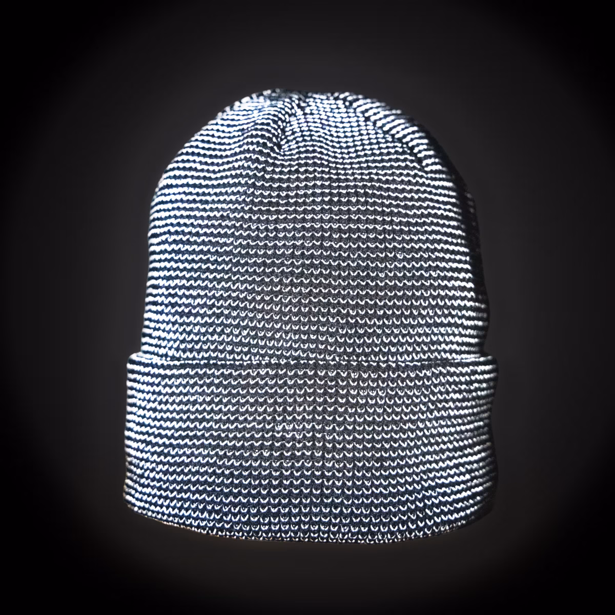 Exclusive Recycled Reflective Rib Beanie – Bild 2