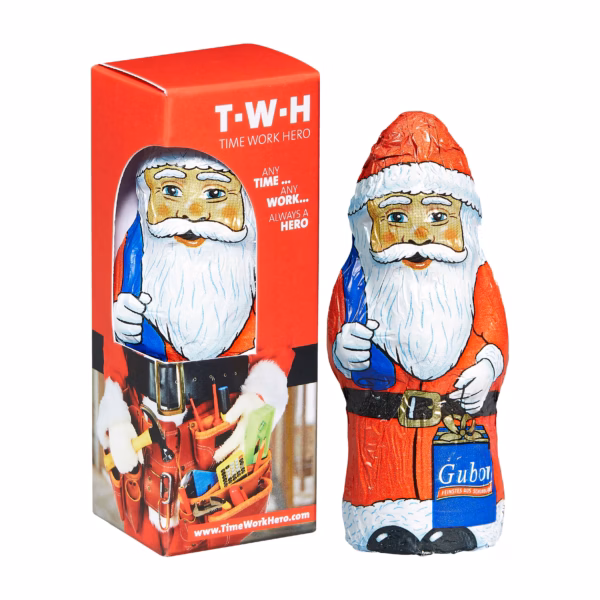 Schokolade Weihnachtsmann in Box
