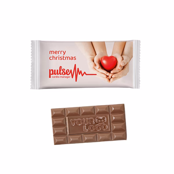 Midi Logo chocolate bar in flow pack