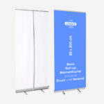 Basic-Roll-ups personalisieren lassen für Ihre Werbung